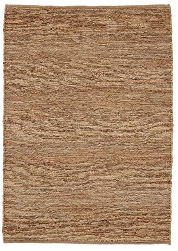 carpetfine Juteteppich Nala Beige 300x400 cm | Moderner Teppich für Wohn- und Schlafzimmer