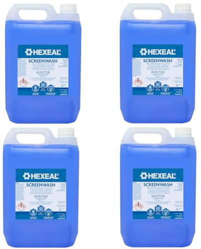 Hexeal 20L Screenwash - Winter Strength & Ready To Use