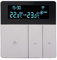 Termostato Intelligente 3A per la Casa - Programmabile Con Schermo LCD a Colori, Alta Precisione per Riscaldamento Caldaia ad Acqua (Grigio)