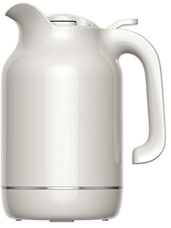 GaRcan Thermal Coffee Carafe 1500ML Hot Coffee Pot/Insulated / 24 Hours Insulation / 24 Hours Cooling (Color : White) (White)
