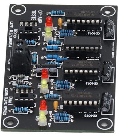 Circuito Stampato Singolo Doppio Amplificatore Operazionale, Trova Chip A Bassa velocità per TL071 TL072 TL081 TL082, Modulo Tester per LM358 NE5532 TL072 TL082, Modulo OP A