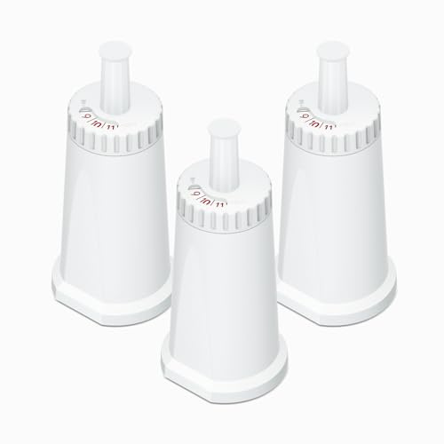 Replacement Sage Fully Automatic Coffee Machines Filter Replacement for Sage Barista Express Pro Water Filter Water Filter for SES810/SES880/SES920/SES980/SES990 (3-pack)
