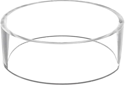 Supporto per palloni sportivi – Telaio ad anello in acrilico per pallacanestro, supporto per calcio, supporto trasparente per calcio, per interni ed esterni, base espositiva per casa, studio