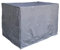 QUICK STAR Gitterbox Abdeckung 125x85x87cm Grau Schutzhülle Abdeckplane