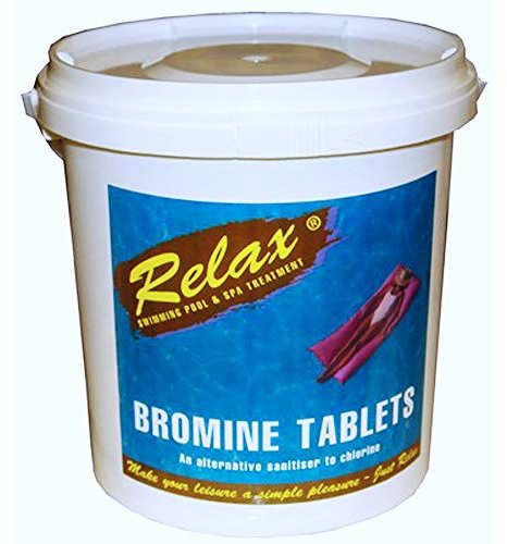 5kg RELAX Bromine Tablets 20g Grade A Hot Tub Swimming Pool Spa*