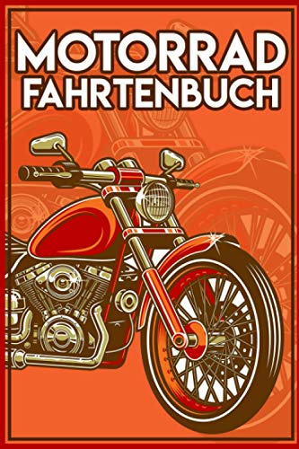 Motorrad Fahrtenbuch: Premium Logbuch Mit 100 Seiten I Kostenbuch Mit Viel Platz Für Privat Und Gewerbe Inkl. Tankbelege Und Werkstattbelege I Steuerlicher Kilometer Nachweis Im A5 Format
