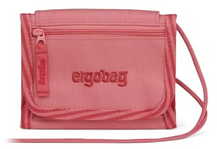 ergobag Brustbeutel | Für Kinder mit Kleingeldfach, Sichtfenster, Klettverschluss und Umhängeband, ideal für Ausflüge, Schule und unterwegs