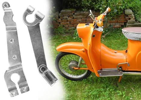 Bremshebel im Set für Bremsschild vorne und hinten für Simson S50, S50 Enduro, S51, S70, KR51/2 Schwalbe und SR50 Roller