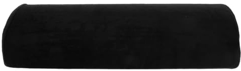 Cabilock - Cojín ergonómico de media redonda, espuma de memoria para piernas, cojín de lumbar, desmontable y lavable para viajes y oficina