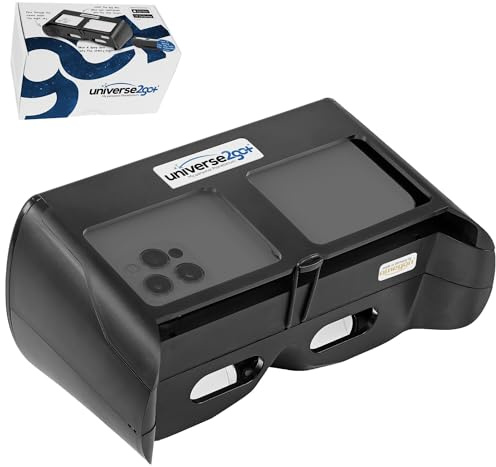 Omegon Universe2go+ | Augmented Reality Hand-Planetarium | Entdecke Sternbilder & Planeten | Mit spannendem Audioguide | Kompatibel mit Allen gängigen Smartphones | Für Einsteiger & Fortgeschrittene