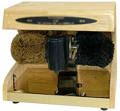 Cireuse à Chaussures électrique, cireuse à Chaussures à Induction Automatique en Acier Inoxydable pour Le dépoussiérage et polisseuse Polie pour Le dépoussiérage et Le Polissage, Petite cireuse à