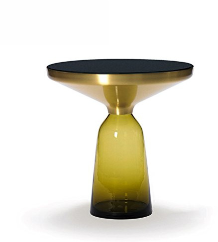 CZAOERXB Nordische Persönlichkeit Vintage Beistelltisch, Kreativität Modern Sofatisch Schlafzimmer Nachttisch Kreativität Couchtisch Telefontisch Lagerregal-gelb 50x53cm kleines Geschenk