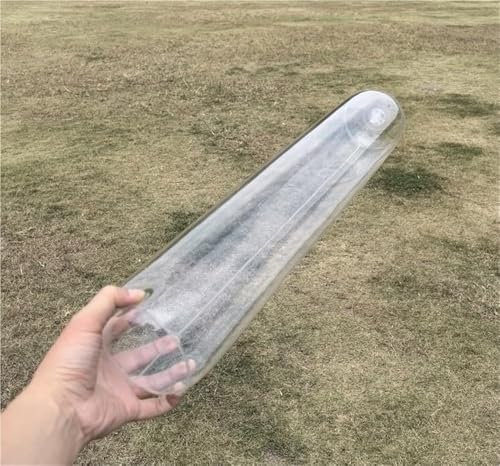 Aufblasbares Kniekissen for Seitenschläfer, Aufblasbares Reisekissen Aufblasbares Kissen Transparentes Kissen Campingkissen Klares Kissen Wasserfestes Kissen Kern Reise Luftkissen(D30xH120CM)