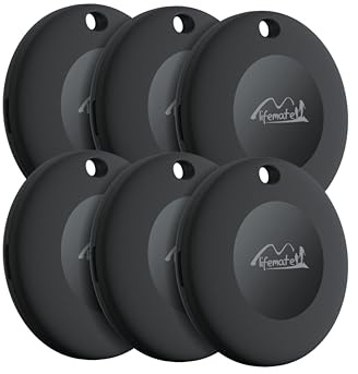 Lifemate Life Tag – Apple Find My Device – Bluetooth Tracker – 6-pack