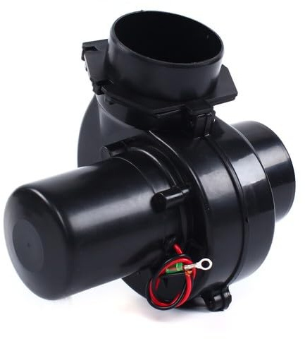Elektrischer Turbolader, 3 Universal Turbo-Lader Kaltlufteinlass, Auto Elektrischer Turboladerventilator Material ABS für alle PKWs und LKWs Geeignet
