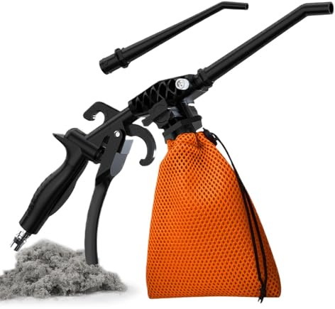 Pistola De Aspirador De Doble – Pistola Neumática De Succión Y Soplado De Alta Presión Para Compresor | Soplador De Polvo Y Hollín De Industrial Con Manguera De Aire I