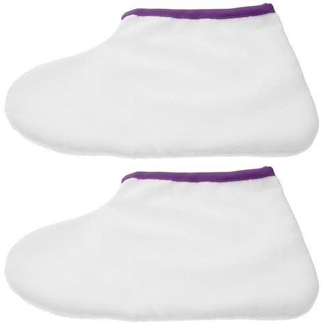 Alasum Cubierta de Cera de Parafina Hecha de Poliéster y Fluff, Adecuado para Tratamientos de Cuidado y Terapia de Parafina para Spa de Pies Calor y Protección