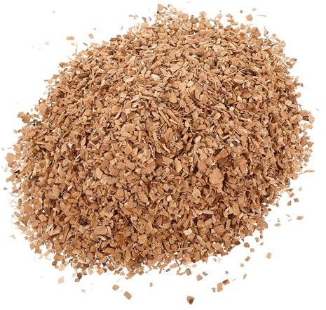 GATHINESS Astillas de Madera de Manzano, Virutas de Madera para Cóctel y BBQ, 1 Bolsa, para Carne y Verduras, Ayuda para Ahumar, Cocción Fiable