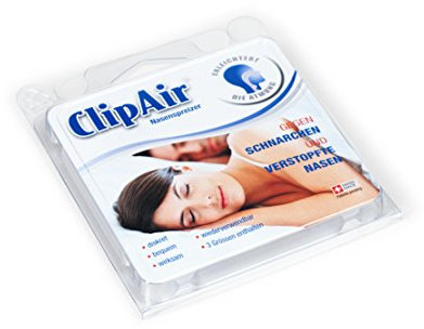 ClipAir Nasenspreizer - Transparent (3er Probierpackung) (SomniShop Set N250)