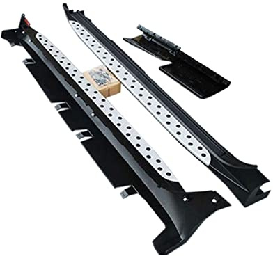J&J AUTOMOTIVE Marche-Pieds Latéraux pour Hyundai Ix35 2010-2015, Lot de 2 Pcs (Gauche et Droite), Antidérapant, Aluminium