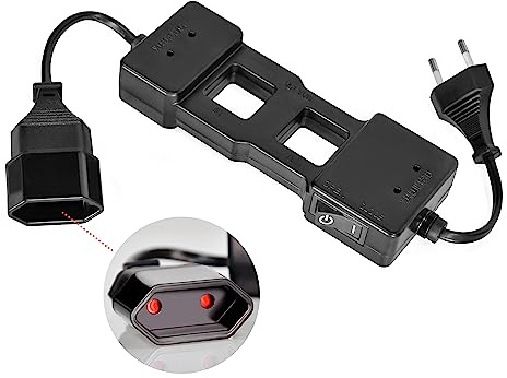 AC Line Splitter, Kethvoz Line Splitter Separat Steckdose Hot-/Neutralleiter ohne Demontage, Tragbares Multimeter Zubehör für sichere Messungen von Strom Spannung