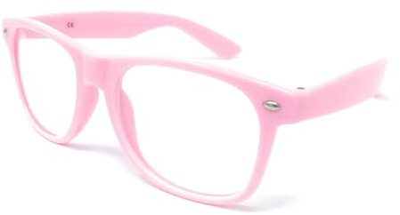 WS UK Kids Clear Lens Glasses with UV400 Protection - Unisex