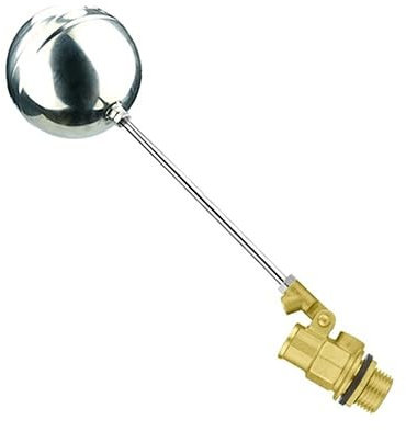SFQEVHRZ Schwimmerventil， 1 Stück Messing Schwimmerventil, 1/2 Zoll 3/4 Zoll 1 Zoll Wasserturm Wassertankventil Wasserstand Durchfluss Automatische Regelventile(1)