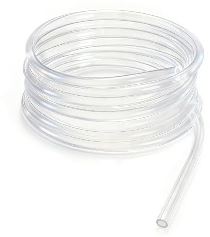 Nasxkji 3M Silikonschlauch Schlauch 10mm Transparenter Silikonschlauch Lebensmittelecht ID 10mm OD 12mm Entsafter Schlauch für Wasserspender Aquarium Pflanzenwasserleitung