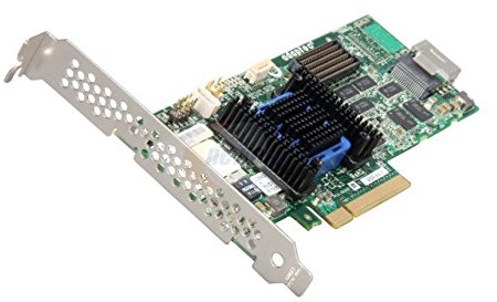 ADAPTEC Companies Adaptec 2271100-r – Carte contrôleur Adaptec 2271100-r 6405 kit Raid 0/1/10 SATA 512 m