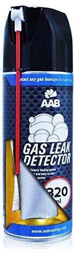 AABCOOLING Gas Leak Detector 320ml - Spray Détecteur de Fuite de Gaz, Detecteur de Gaz Butane, Detecteur Propane, Detecteur Fuite, Detecteur de Gaz Naturel, Detecteur de Fuite Aerosol