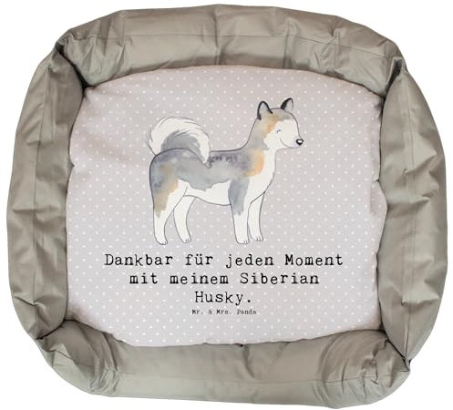 Mr. & Mrs. Panda Hundesofa Siberian Husky Moment - Geschenk, Vatertag, Ostern, Muttertag, Hund, Nikolaus, Umzug