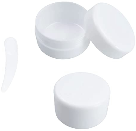 Travel Pots with Lids 2PCS 50ml Travel Containers for Toiletries