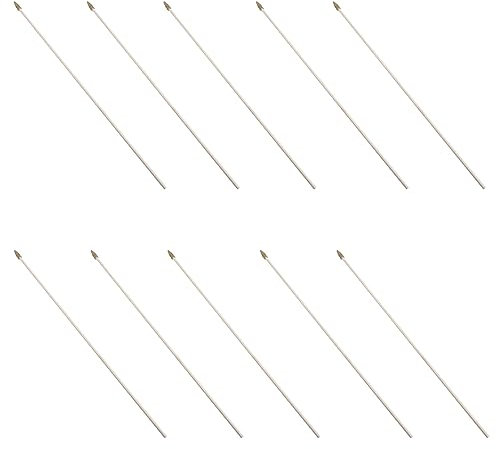 OSALADI 10 Stücke Holz Fahnenmast Teile Flagge Pole Sticks Für Fahnen Dekorative Fahnenmast Für Party Festliche Handwerk