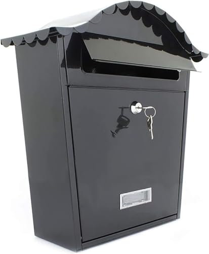 Kippen 10004GN - Cassetta Postale Modello ARMONY di Colore Antracite. Dimensioni: 370x130x360mm.