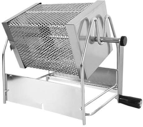 Torréfacteur à café manuel en acier inoxydable, torréfacteur à café à la main, torréfacteur à café pour brassage à la maison, café frais à la maison