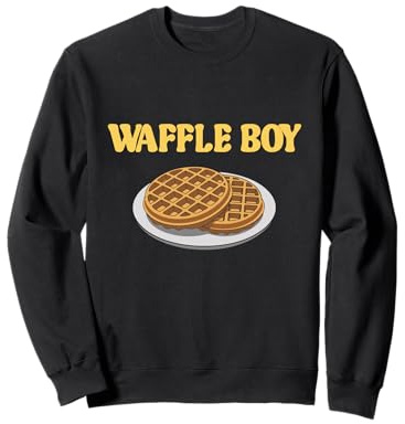Funny Waffle Boy Apparel Waffles Maker Boys Breakfast Sweatshirt