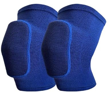 KJBDQQH Supporto per Ginocchio 1 Paio di Ginocchiere Sportive for Uomo e Donna, Ginocchia protettive, Ginocchiere for Danza, Yoga, pallavolo, Calcio, Corsa, Ciclismo, Tennis(Blue,XS)
