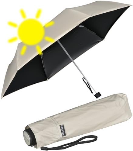 Regenschirm Doppler Super Mini Schirm Havanna Stick - stabil