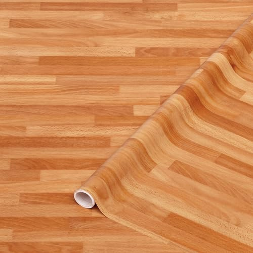 d-c-fix Möbel-Klebefolie Butcherblock mittel 67,5 cm x 2 m Holzoptik Folie | abwaschbare und selbstklebende Deko-Folie für Küche, Schrank, Tisch & Fensterbank - modern & nachhaltig