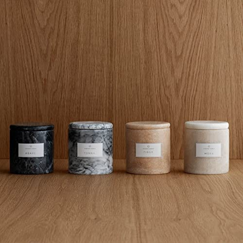 blomus 2 tlg. Nachfüllkerzen -FRABLE- | Farbe White | Größe L | Duft Agave | Aus Sojawachs; Maße 7,3 x 7,3 x 4,7 cm