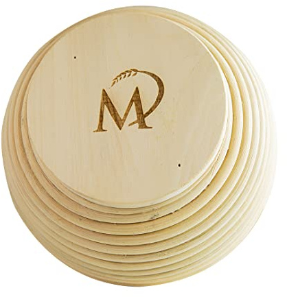 Marcel Paa - Gärkorb aus Peddigrohr, rund, Ø 20 cm