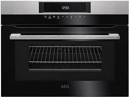 AEG KMK761000M Kompaktbackofen mit Mikrowelle Edelstahl