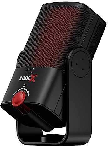 RØDE X XCM-50 Professionelles USB-Kondensatormikrofon und virtuelle Mixing-Lösung für Streamer und Gamer, schwarz