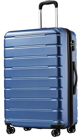COOLIFE Koffer, Hartschalenkoffer Trolley Rollkoffer Reisekoffer ardschale Boardcase Handgepäck mit TSA-Schloss und 4 Rollen