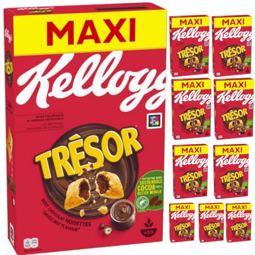 Tresor Choco Nut Cerealien Muesli Cornflakes 660 gramm x 10 Stück