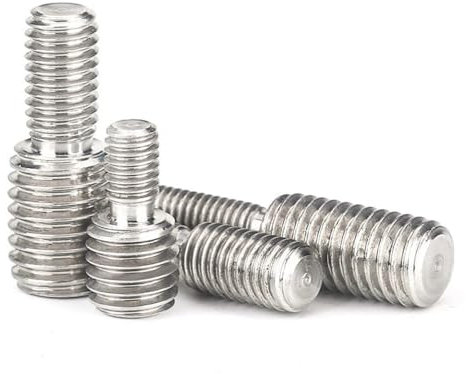 Bolzenschraube mit Doppelgewinde, 5 Stück, Adapter aus Edelstahl 304, Übertragungsschrauben, Doppelendgewinde, Stangenübertragung, Reduzierschraube, Bolzen M3, M4, M5, M6, M8, M10, M12, M14, M16, M20,