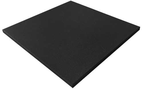 Losetas de Caucho Viok Sport para Gimnasio - De 1x1 m con un Grosor de 10 a 40mm - Suelo Antideslizante y Absorbente para Entrenamiento Interior y Exterior (20)