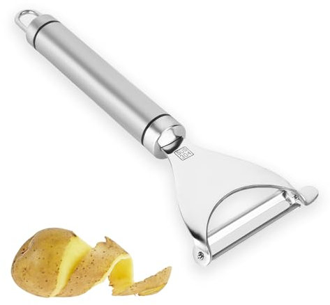 Vegetable Peeler 𝟑𝟎𝟒 𝐒𝐭𝐚𝐢𝐧𝐥𝐞𝐬𝐬 𝐒𝐭𝐞𝐞𝐥 Y-Shaped Potato Peeler with Potato Eye Remover for Fruit and Vegetables (Y-Shaped Peeler)