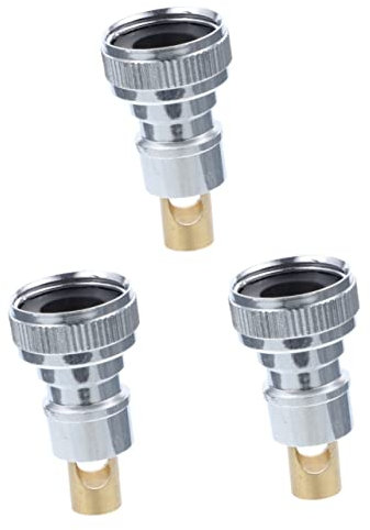 Angoily Pcs Water Hose Quick Connect Inch Coupling Sink Faucet Adapter Washing Machine Adapter Stop Valve Fitting