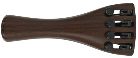 Wittner 918111P-5 Cordier Violon Ultra 4/4-5 cordes - plastique haute technologie - 5 accordeurs précis - ultra-léger - avec corde de suspension en nylon - couleur palissandre